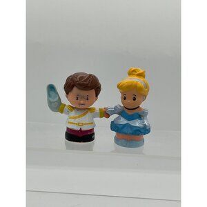 Fisher Price Little People Disney Princess Cinderella Prince Charming Figures